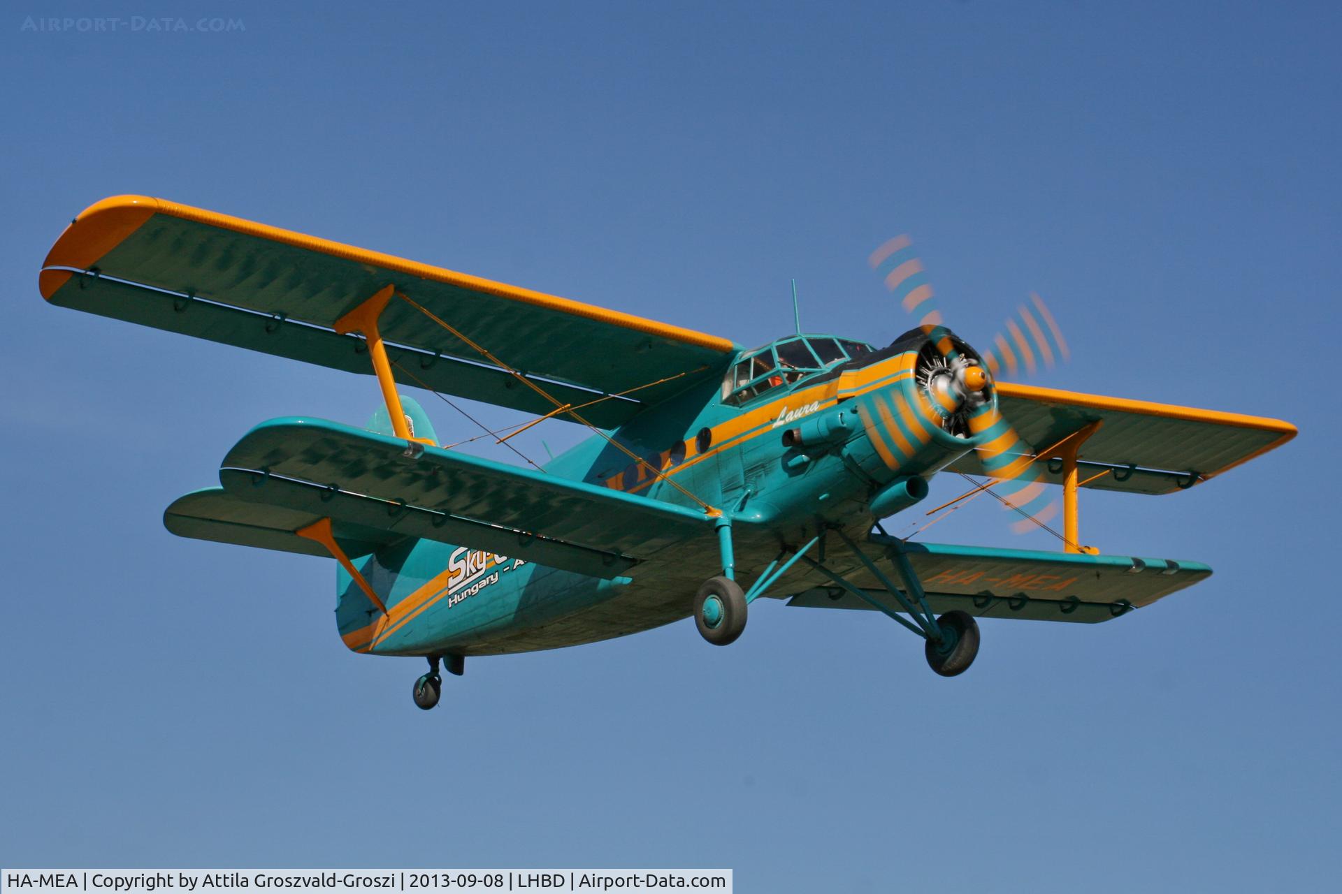 HA-MEA, 1979 PZL-Mielec An-2R C/N 1G186-07, LHBD - Börgönd Airport, Hungary