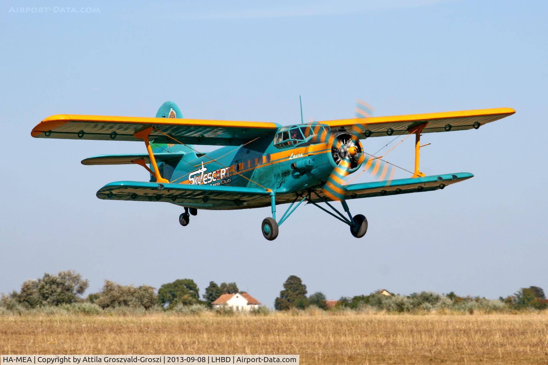 HA-MEA, 1979 PZL-Mielec An-2R C/N 1G186-07, LHBD - Börgönd Airport, Hungary