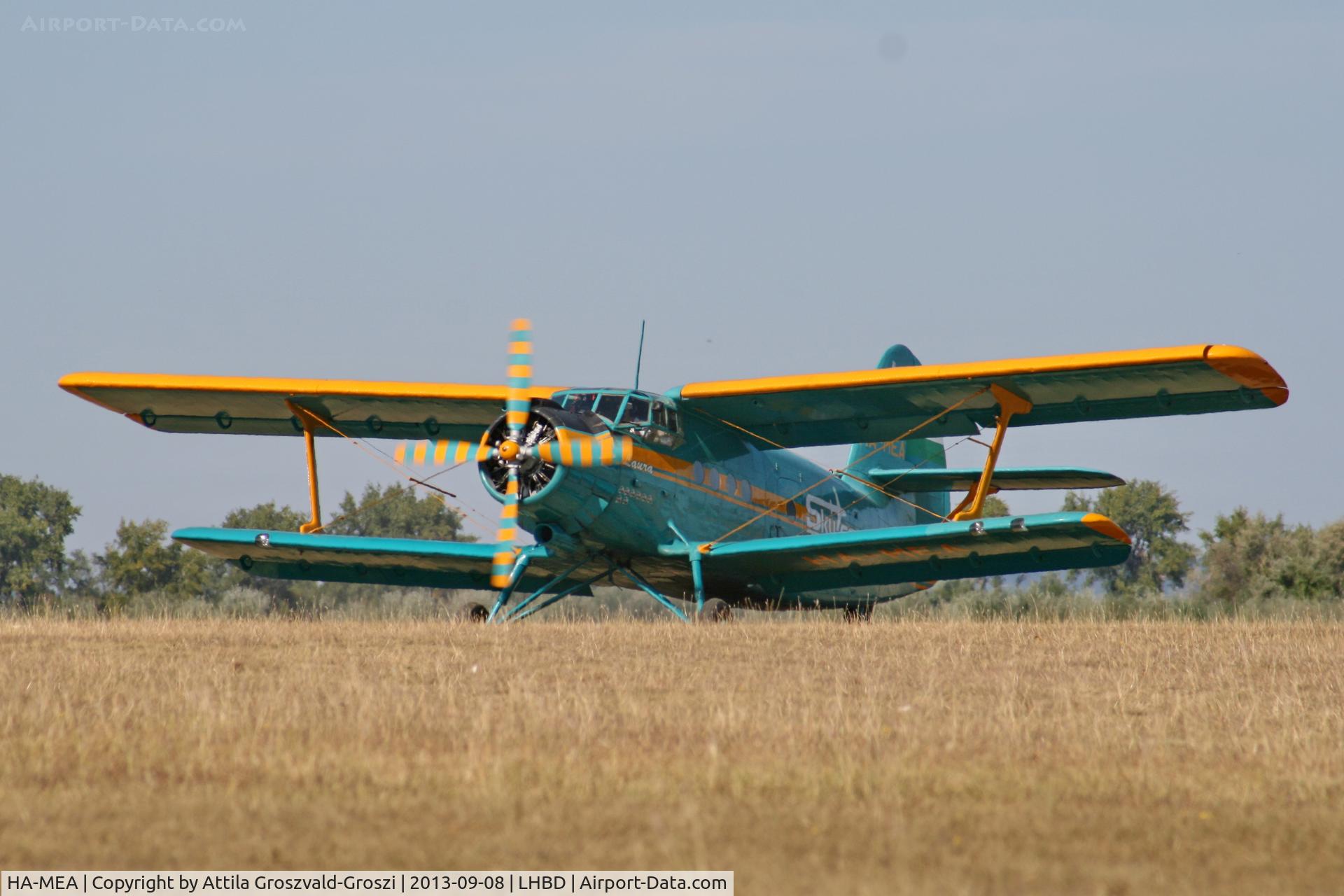 HA-MEA, 1979 PZL-Mielec An-2R C/N 1G186-07, LHBD - Börgönd Airport, Hungary