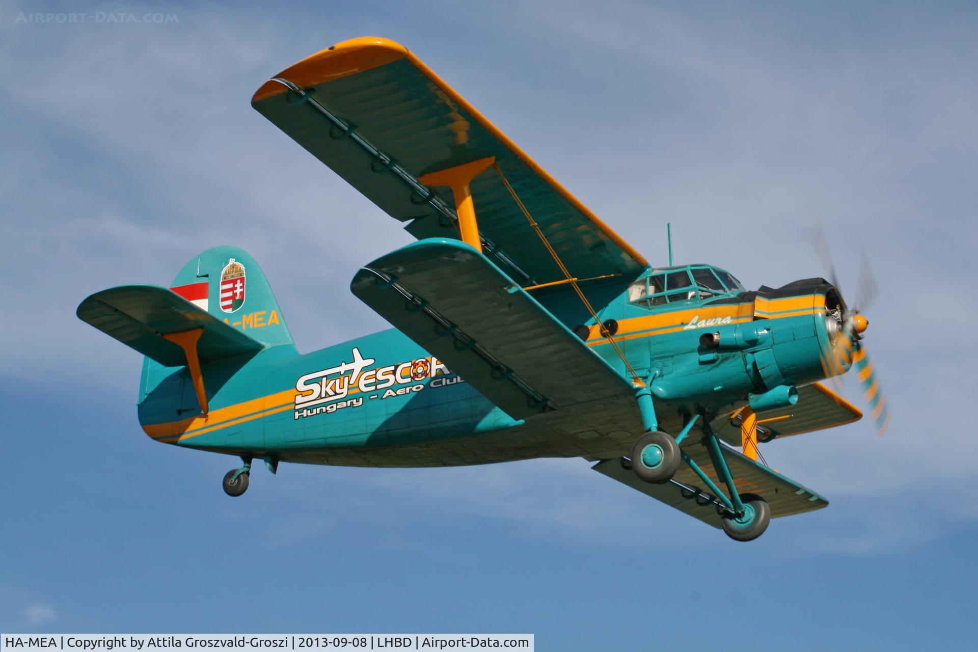 HA-MEA, 1979 PZL-Mielec An-2R C/N 1G186-07, LHBD - Börgönd Airport, Hungary