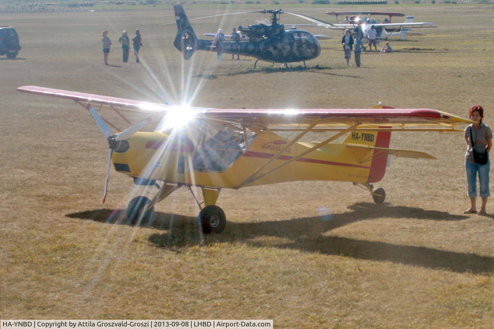 HA-YNBD, 2001 Apollo Fox C/N 130301, LHBD - Börgönd Airport, Hungary