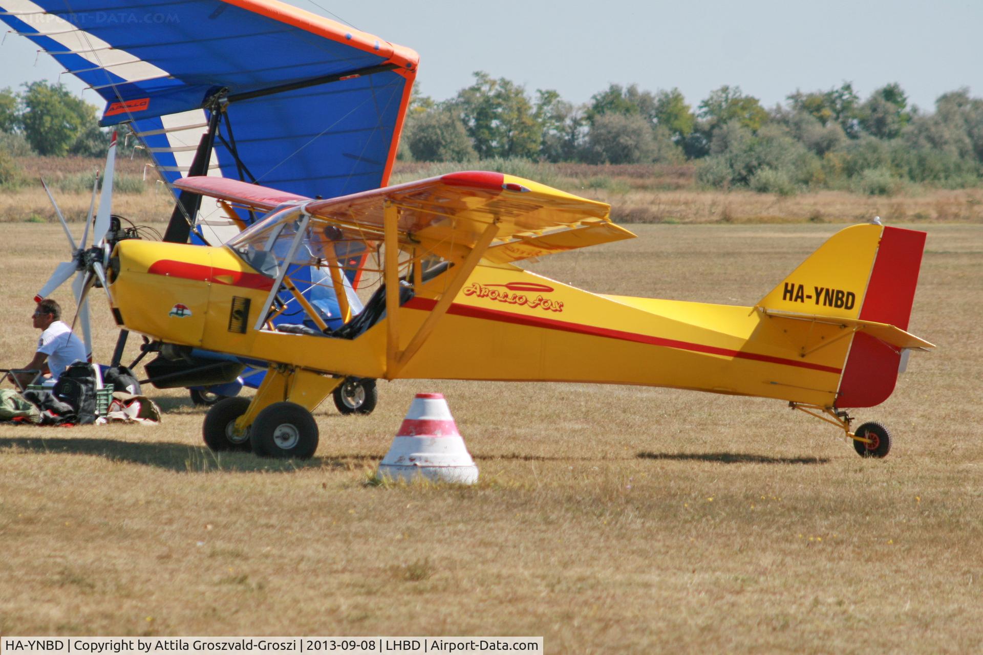 HA-YNBD, 2001 Apollo Fox C/N 130301, LHBD - Börgönd Airport, Hungary