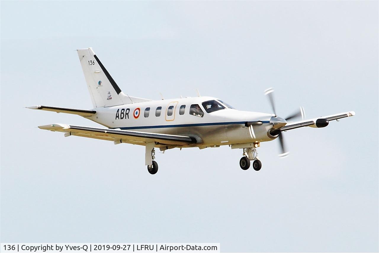 136, 2008 Socata TBM-700B C/N 136, Socata TBM-700B, On display, Morlaix-Ploujean airport (LFRU-MXN) Air show 2019
