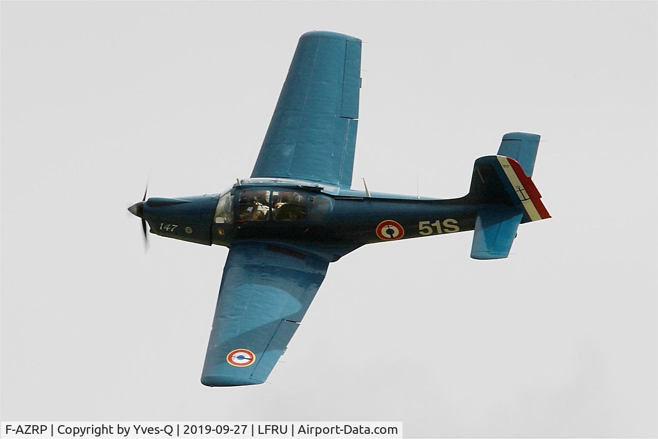 F-AZRP, 1957 Morane-Saulnier MS-733 Alcyon C/N 147, Morane-Saulnier MS-733 Alcyon, On display, Morlaix-Ploujean airport (LFRU-MXN) air show 2019