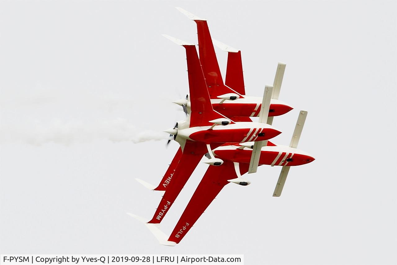 F-PYSM, Rutan VariEze C/N 2048, Rutan VariEze, On display, Morlaix-Ploujean airport (LFRU-MXN) air show 2019