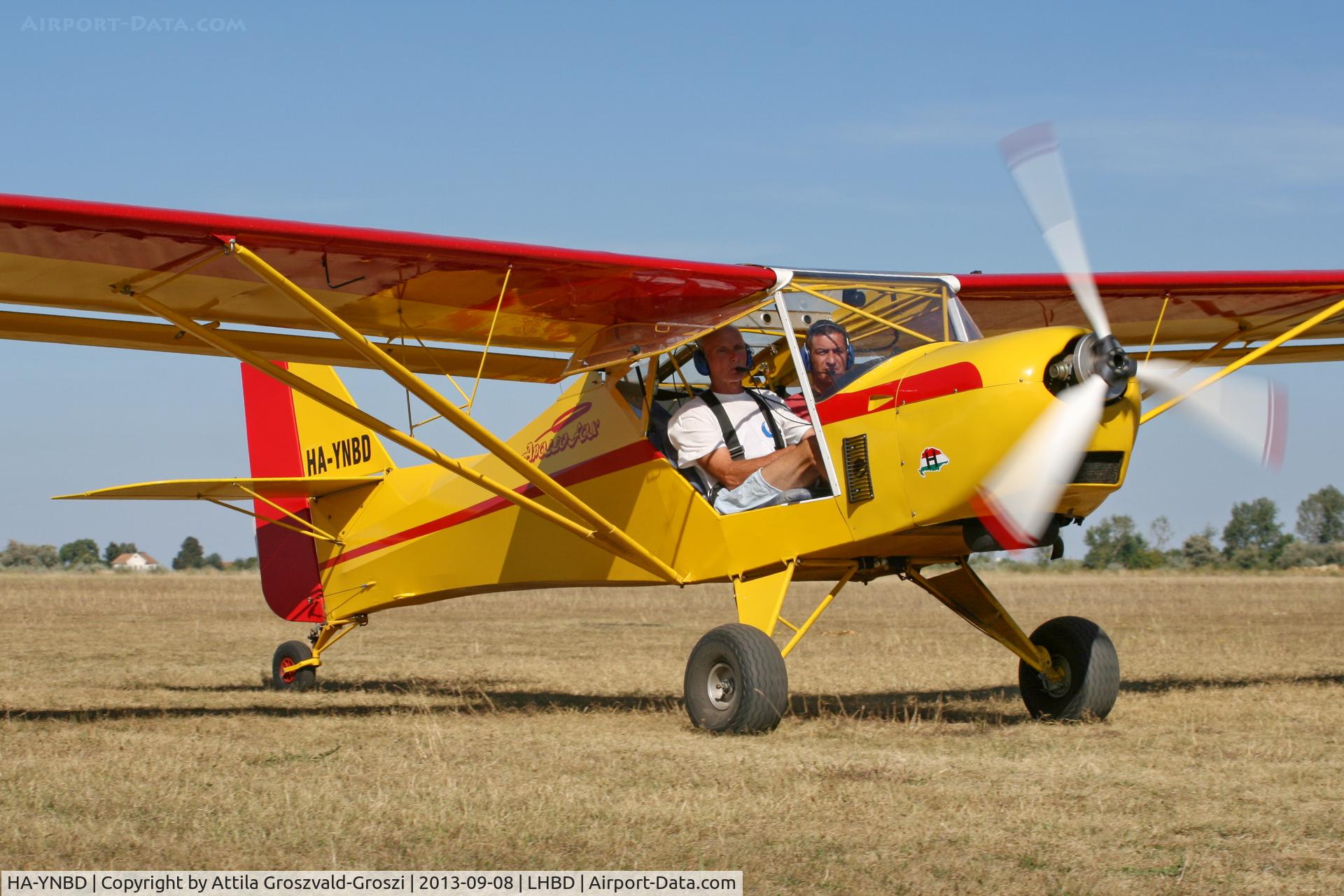 HA-YNBD, 2001 Apollo Fox C/N 130301, LHBD - Börgönd Airport, Hungary