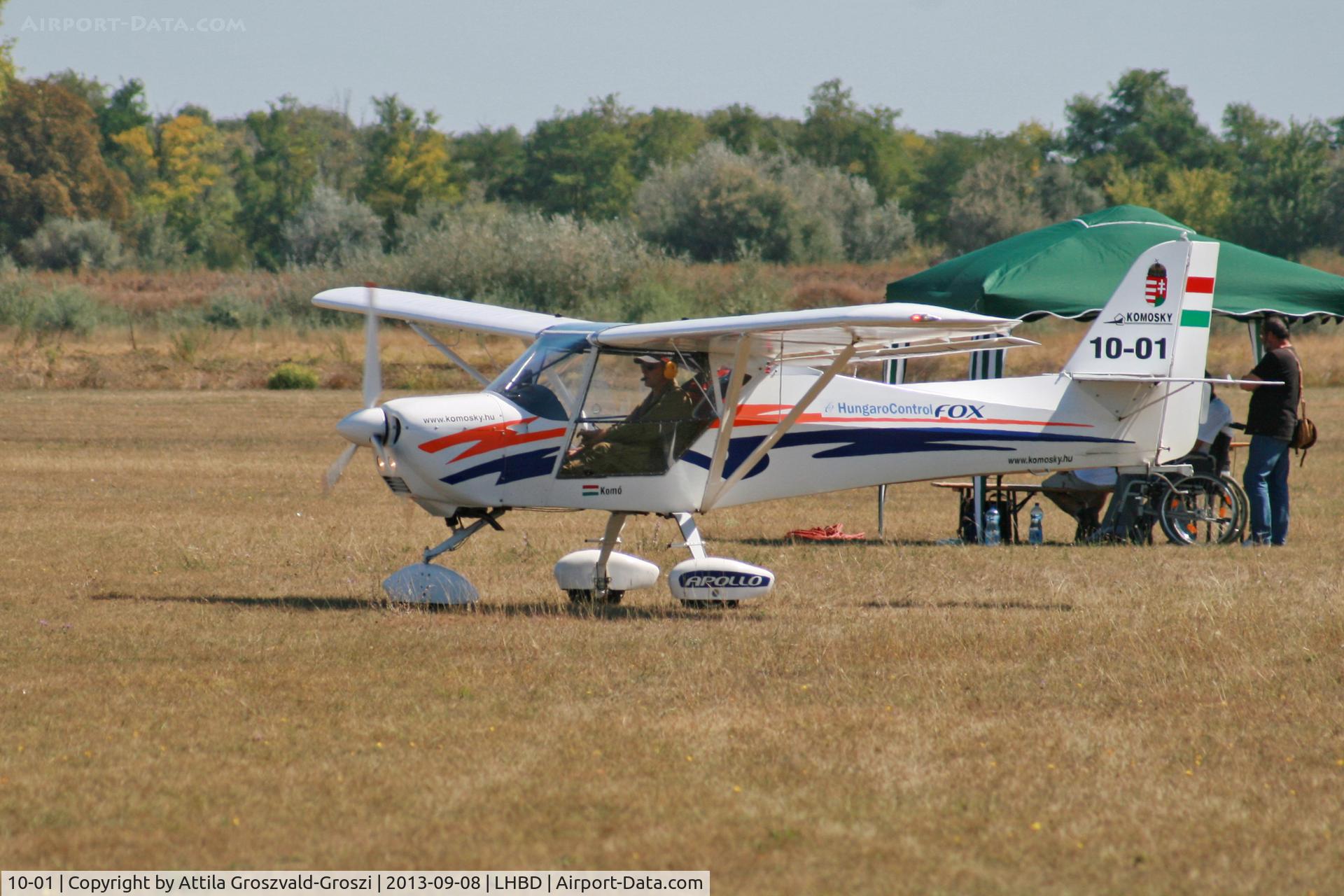 10-01, 2010 Halley Apollo Fox C/N 110510, LHBD - Börgönd Airport, Hungary