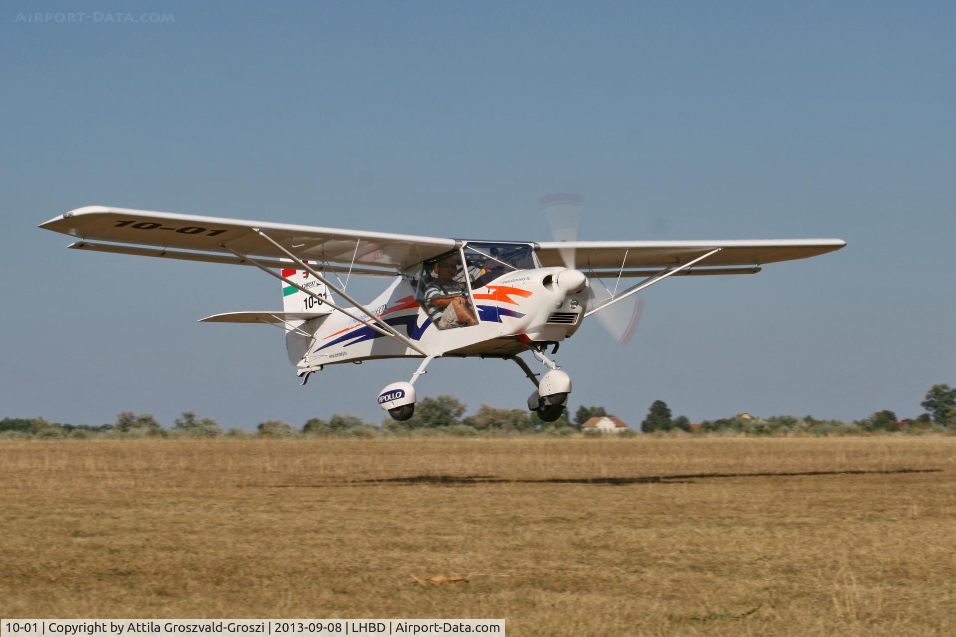10-01, 2010 Halley Apollo Fox C/N 110510, LHBD - Börgönd Airport, Hungary