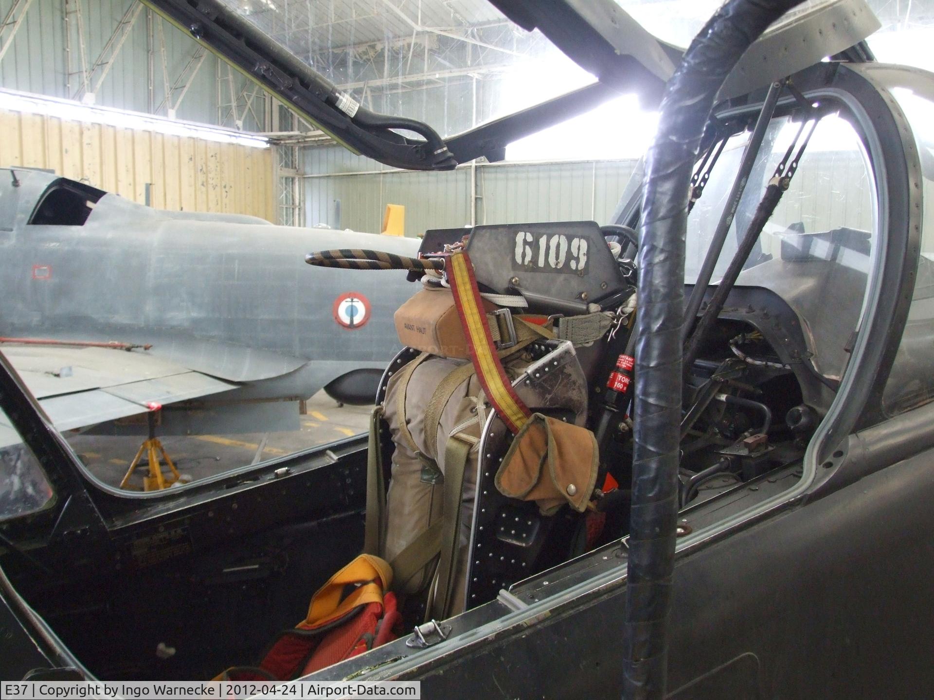 E37, Sepecat Jaguar E C/N E37, SEPECAT Jaguar E at the EALC Musee de l'Aviation Clement Ader, Lyon-Corbas #c