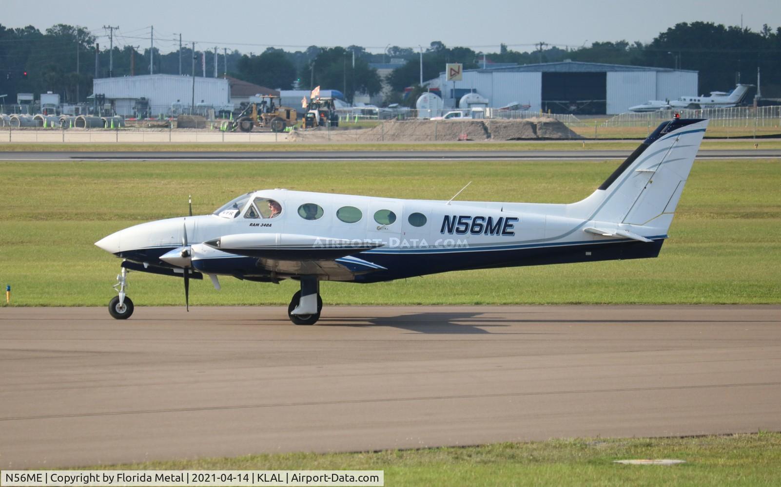N56ME, 1977 Cessna 340A C/N 340A0316, Sun N Fun 2021