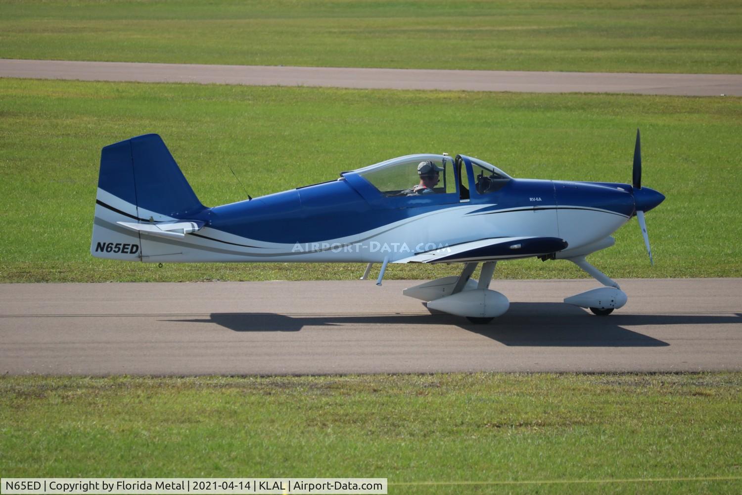 N65ED, Vans RV-6A C/N 22397, Sun N Fun 2021