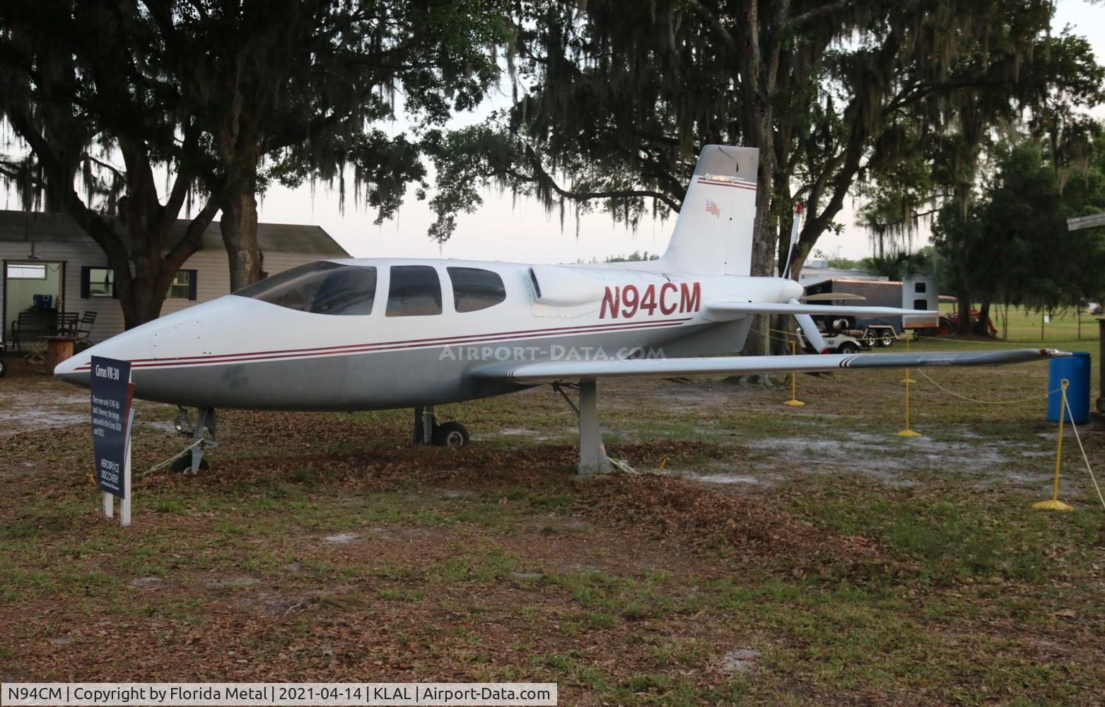 N94CM, 1993 Cirrus VK-30 C/N 9105, Sun N Fun 2021