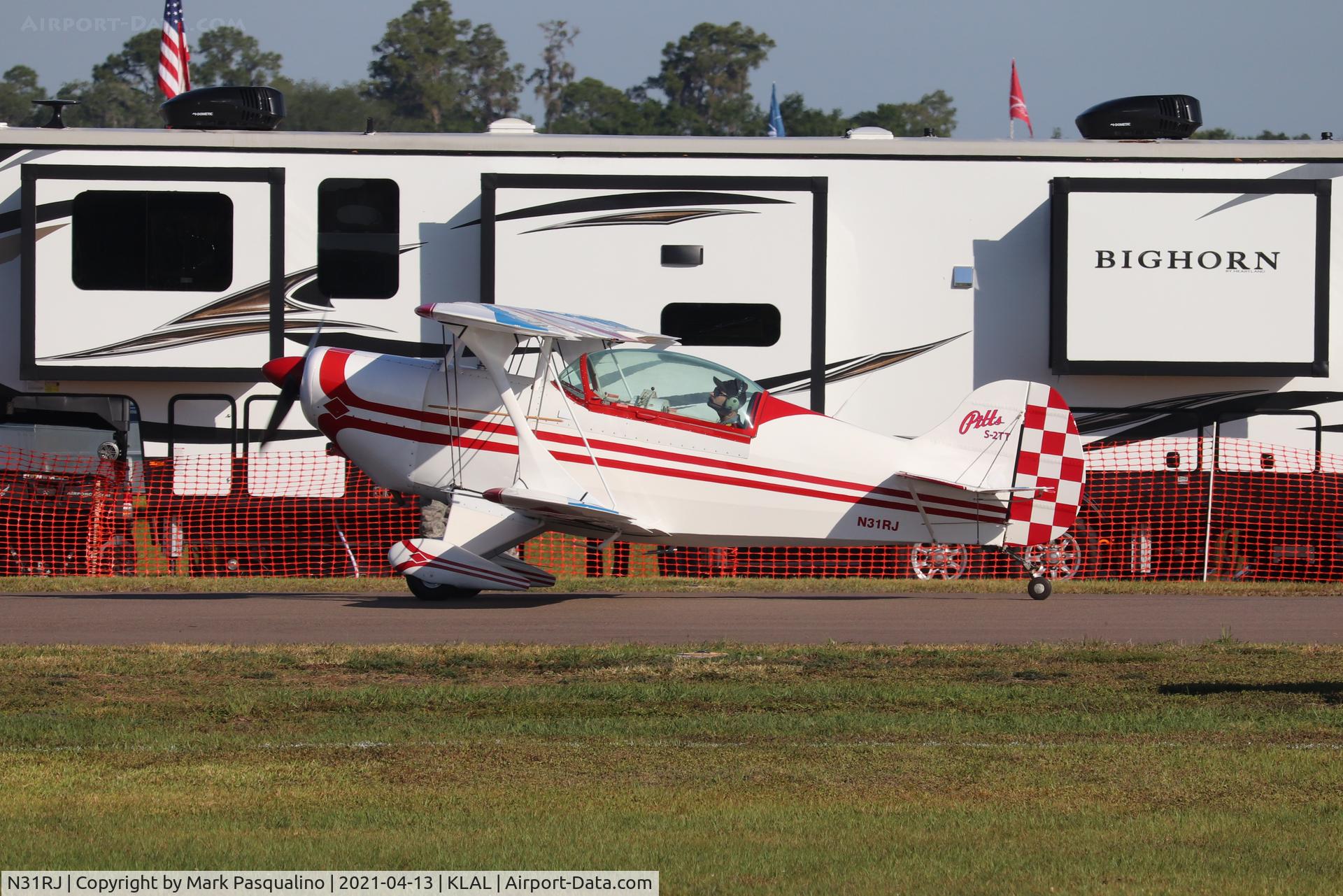 N31RJ, 1977 Jones (Pitts) TURKEY TWO (S-2TT) C/N 001 (N31RJ), Pitts S-2TT