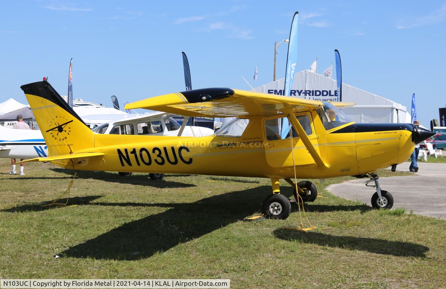 N103UC, 1980 Cessna 152 C/N 15284243, Sun N Fun 2021