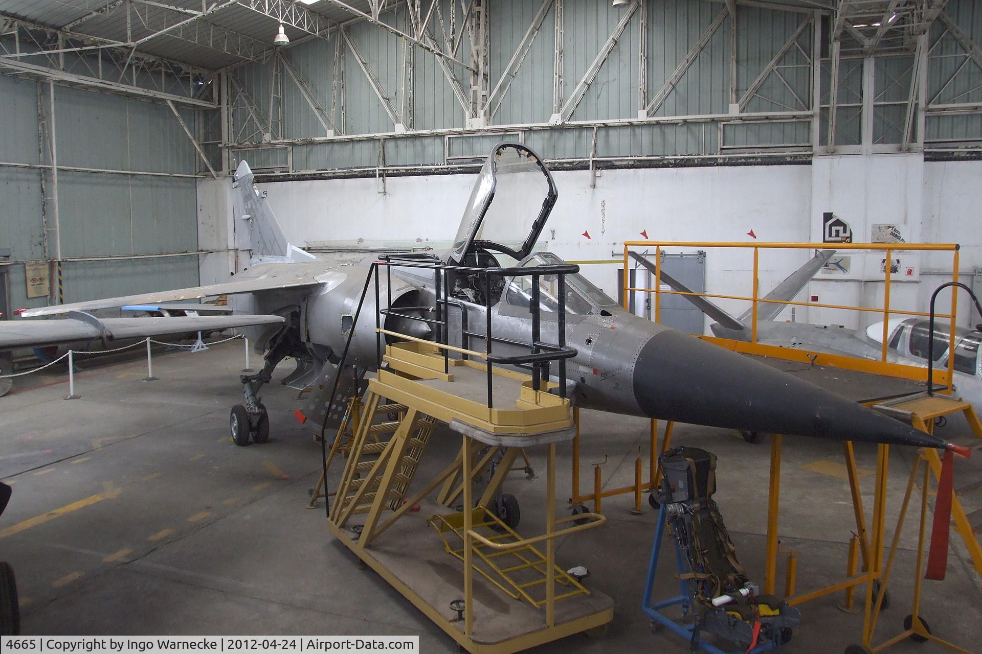 4665, Dassault Mirage F.1EQ6 C/N EQ30, Dassault Mirage F.1EQ being restored at the EALC Musee de l'Aviation Clement Ader, Lyon-Corbas
