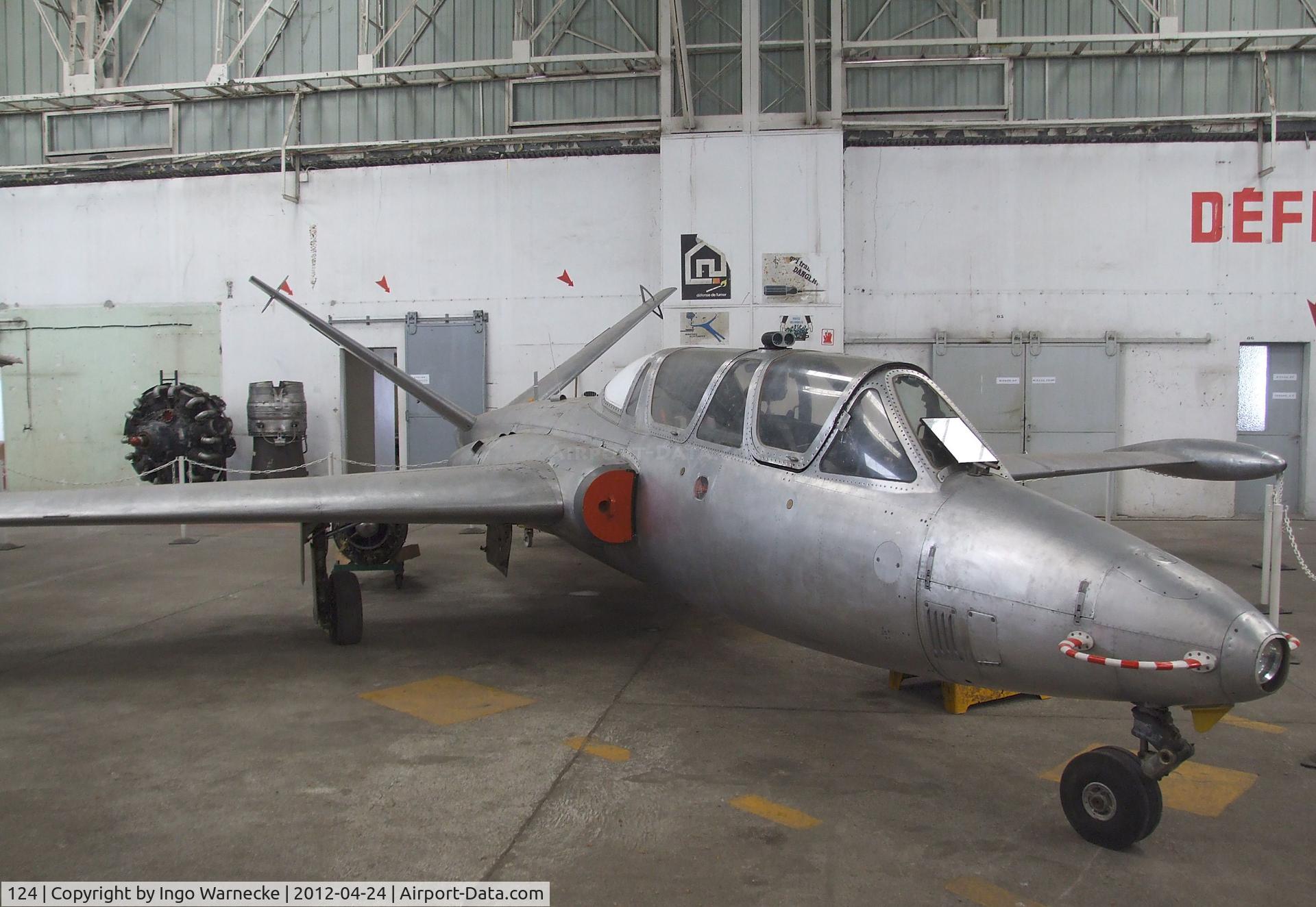 124, Fouga CM-170 Magister C/N 124, Fouga CM.170 Magister being restored at the EALC Musee de l'Aviation Clement Ader, Lyon-Corbas
