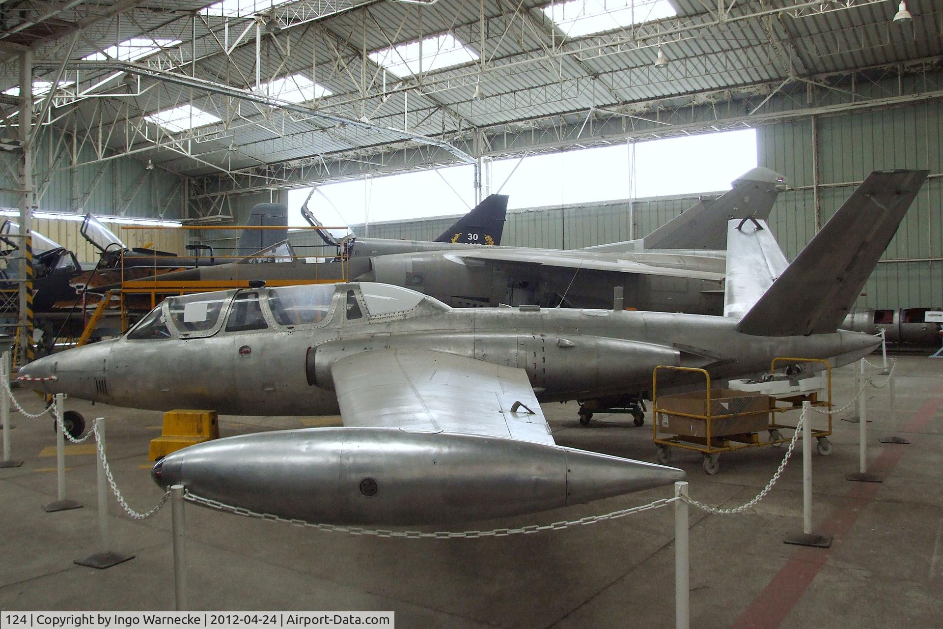 124, Fouga CM-170 Magister C/N 124, Fouga CM.170 Magister being restored at the EALC Musee de l'Aviation Clement Ader, Lyon-Corbas