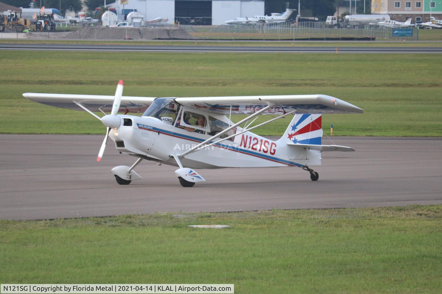 N121SG, 2006 American Champion 8KCAB Super Decathlon C/N 1036-2007, Sun N Fun 2021