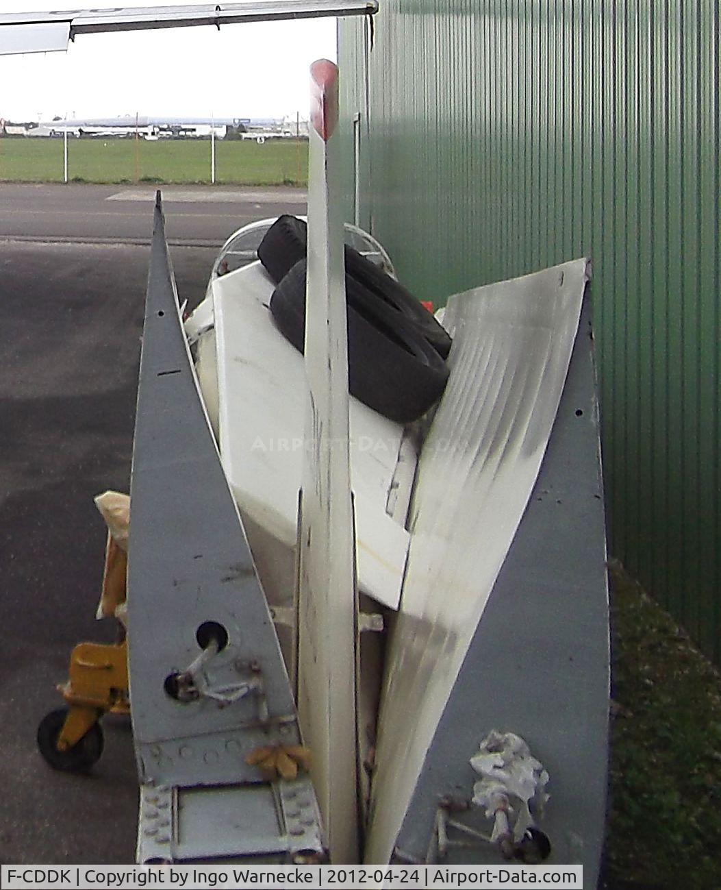 F-CDDK, Carmam M-200 Foehn C/N 20, CVT (CARMAM) M-200 Foehn (wings and tailplane dismounted) at the EALC Musee de l'Aviation Clement Ader, Lyon-Corbas