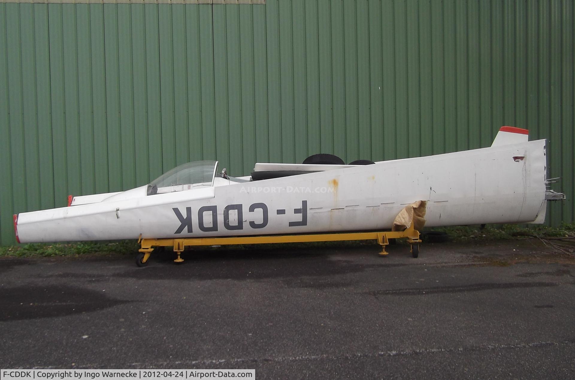 F-CDDK, Carmam M-200 Foehn C/N 20, CVT (CARMAM) M-200 Foehn (wings and tailplane dismounted) at the EALC Musee de l'Aviation Clement Ader, Lyon-Corbas