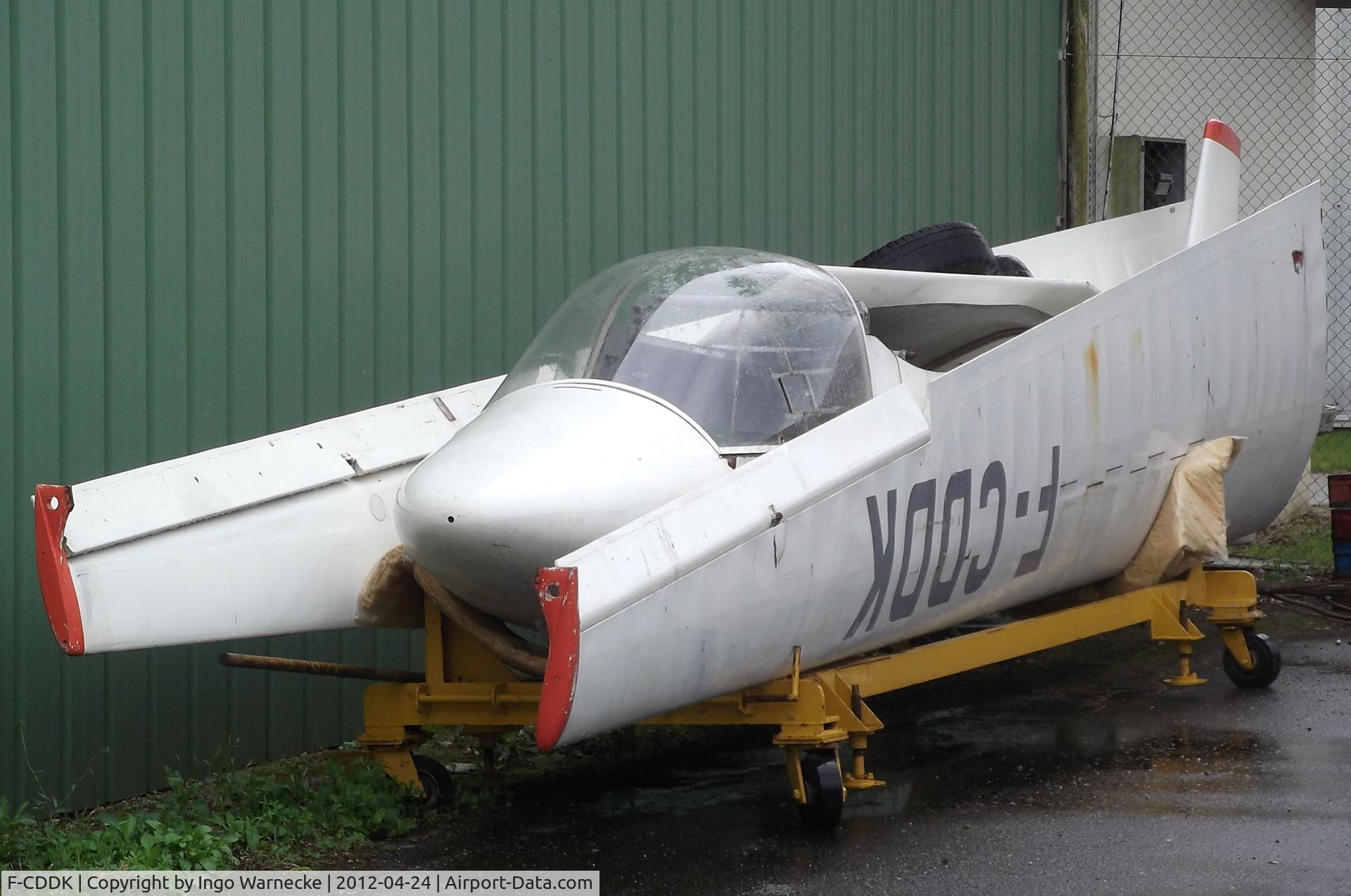 F-CDDK, Carmam M-200 Foehn C/N 20, CVT (CARMAM) M-200 Foehn (wings and tailplane dismounted) at the EALC Musee de l'Aviation Clement Ader, Lyon-Corbas