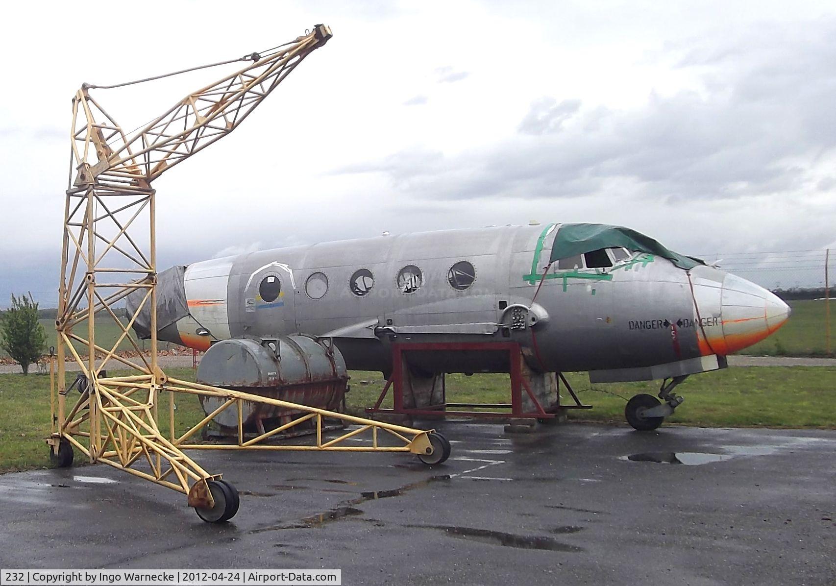 232, Dassault MD-312 Flamant C/N 232, Dassault MD.312 Flamant (minus wings and tailplane) awaiting restauration at the EALC Musee de l'Aviation Clement Ader, Lyon-Corbas