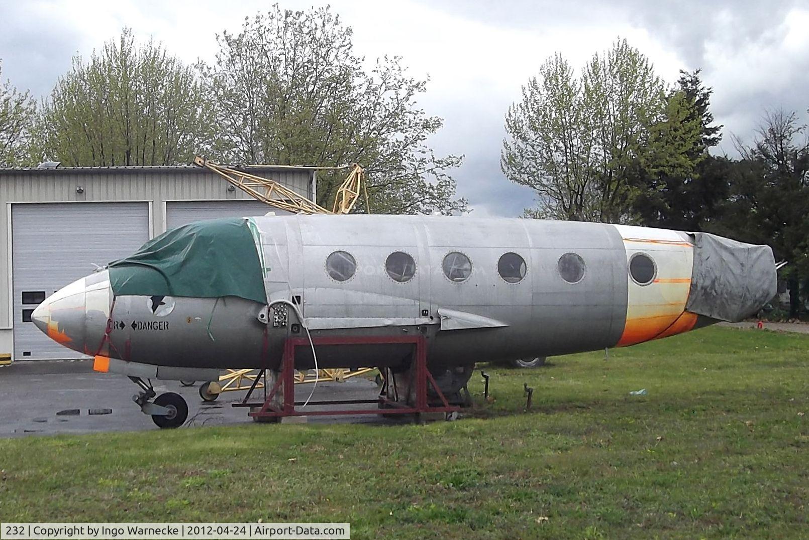 232, Dassault MD-312 Flamant C/N 232, Dassault MD.312 Flamant (minus wings and tailplane) awaiting restauration at the EALC Musee de l'Aviation Clement Ader, Lyon-Corbas