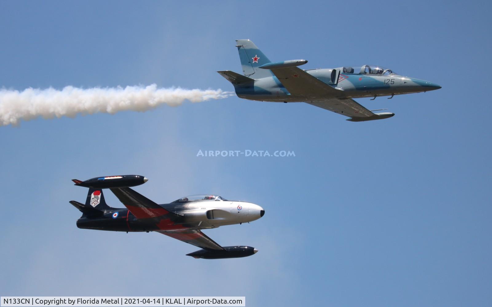 N133CN, Canadair CT-133 Silver Star C/N T33-052, Sun N Fun 2021