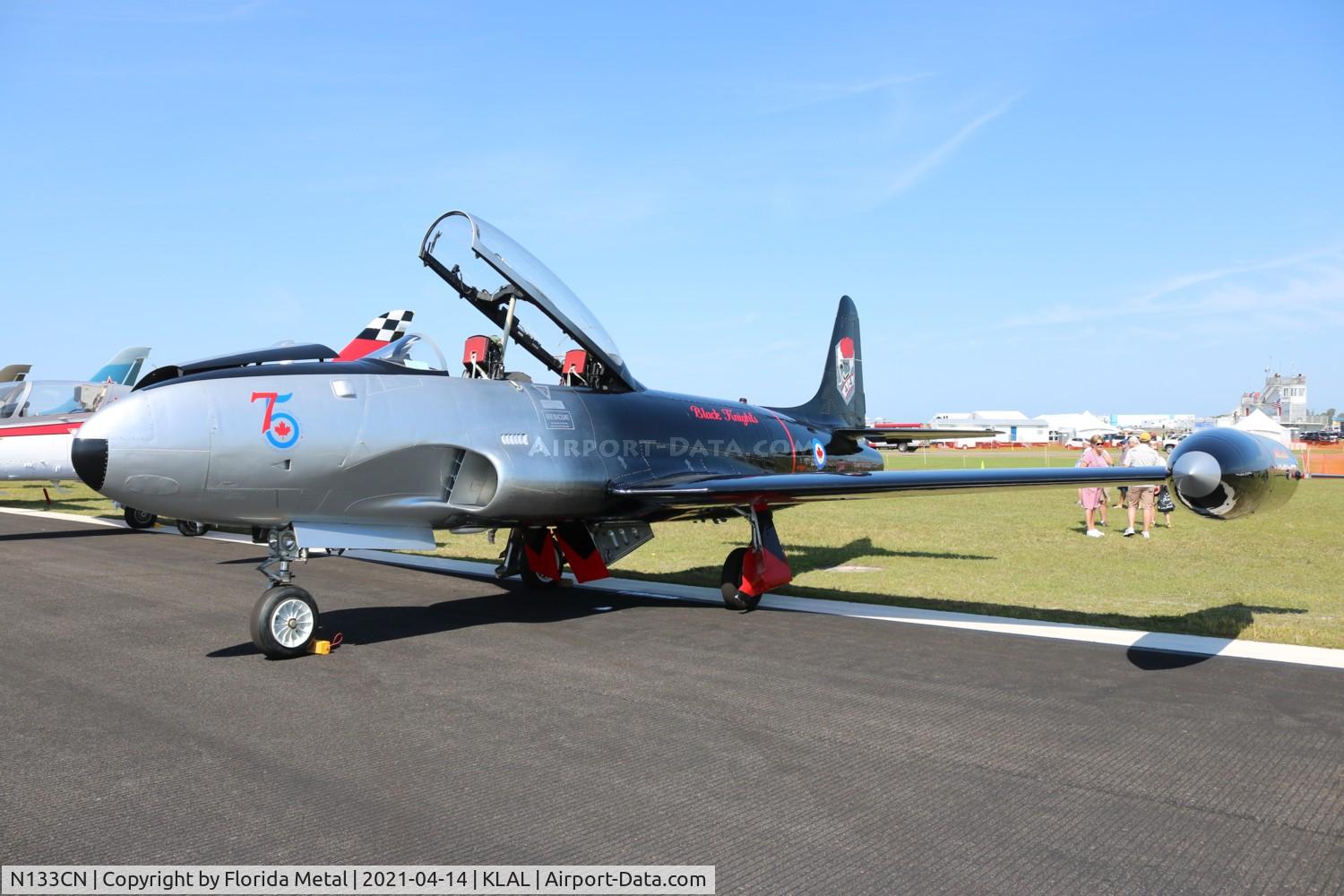N133CN, Canadair CT-133 Silver Star C/N T33-052, Sun N Fun 2021