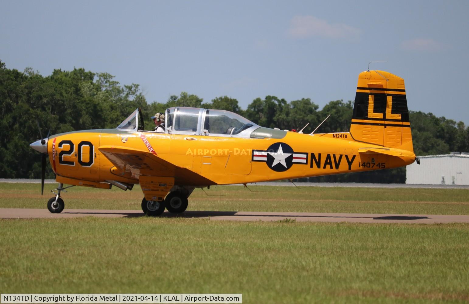 N134TD, Beech T-34B C/N BG-79, Sun N fun 2021