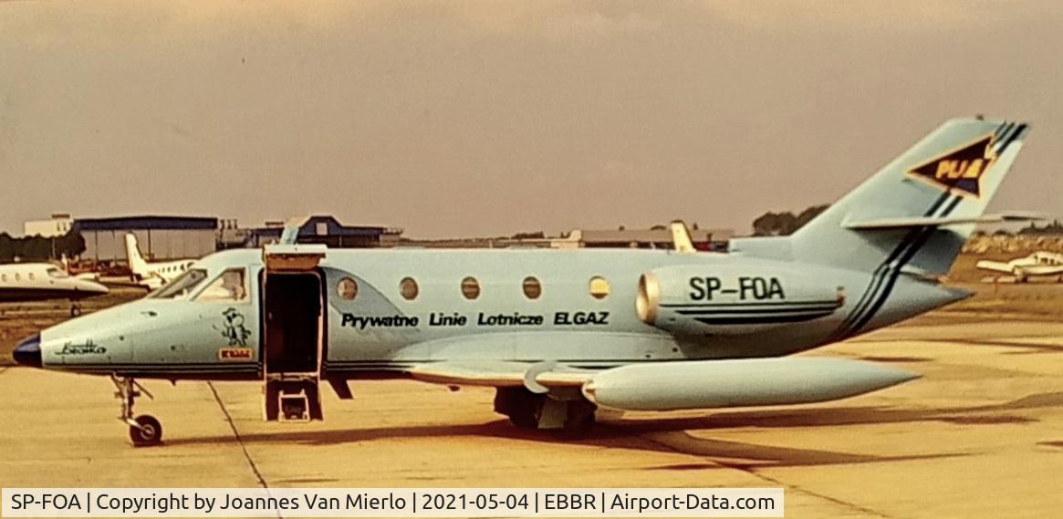 SP-FOA, Aerospatiale SN-601 Corvette C/N 00000000, scan from  slide