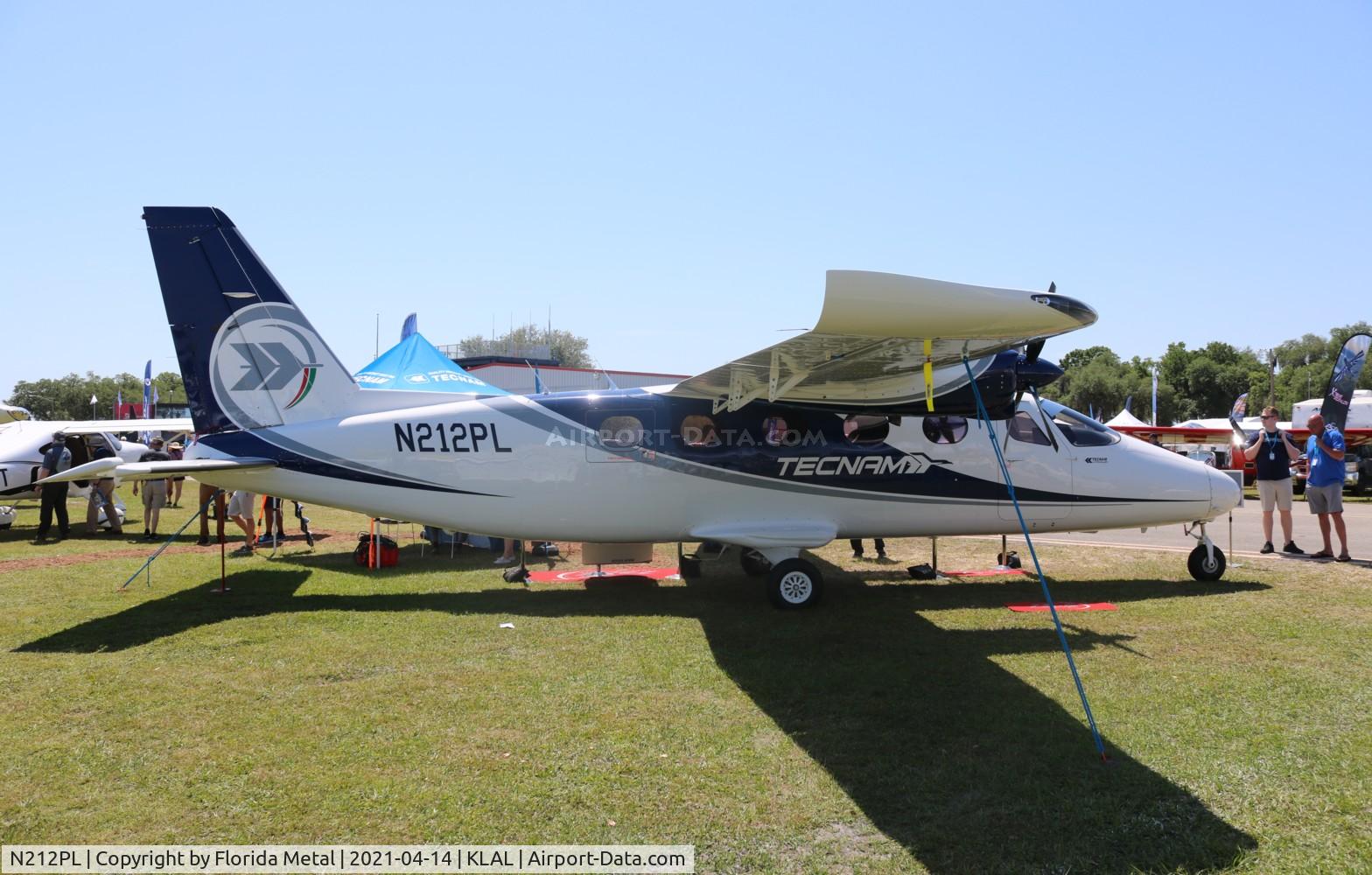 N212PL, 2020 Tecnam P2012 Traveller C/N 028/US, Sun N Fun 2021