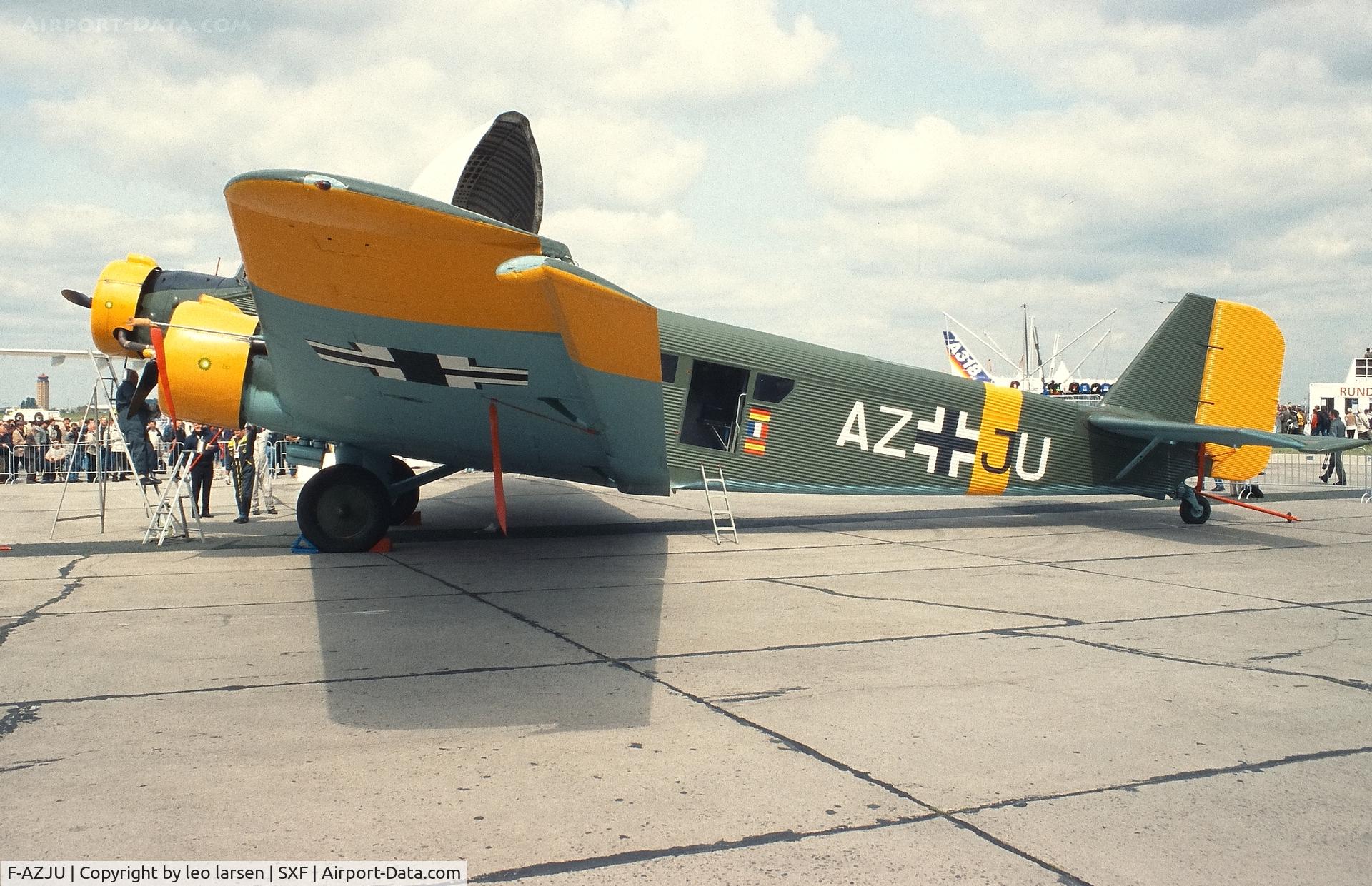 F-AZJU, 1952 Junkers (CASA) 352L (Ju-52) C/N 103, Berlin Air Show ILA 14.5.2004