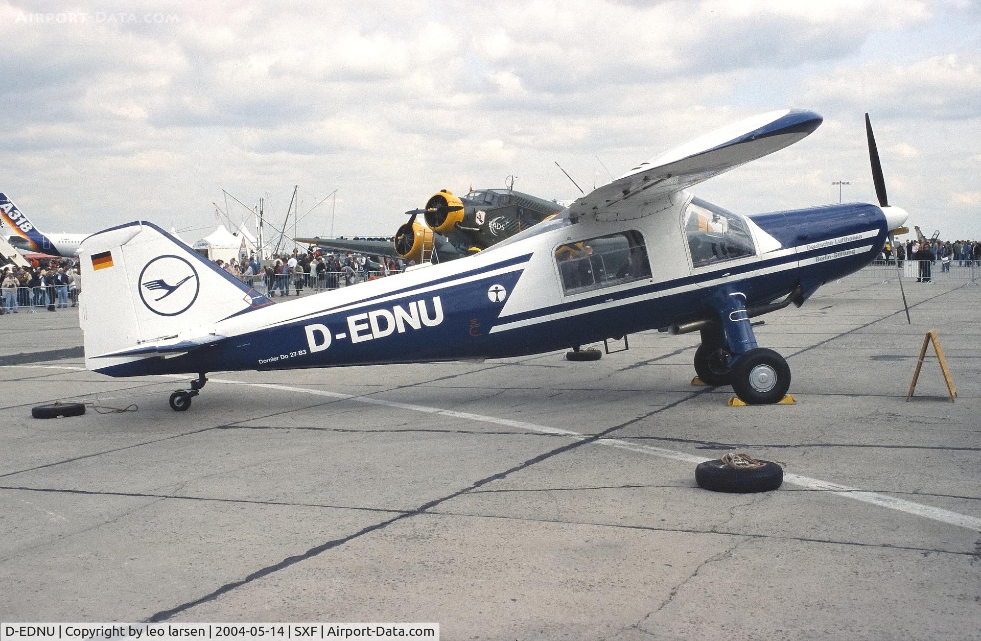 D-EDNU, 1980 Dornier Do-27B-3 C/N 401, Berlin Air Show 14.5.2004