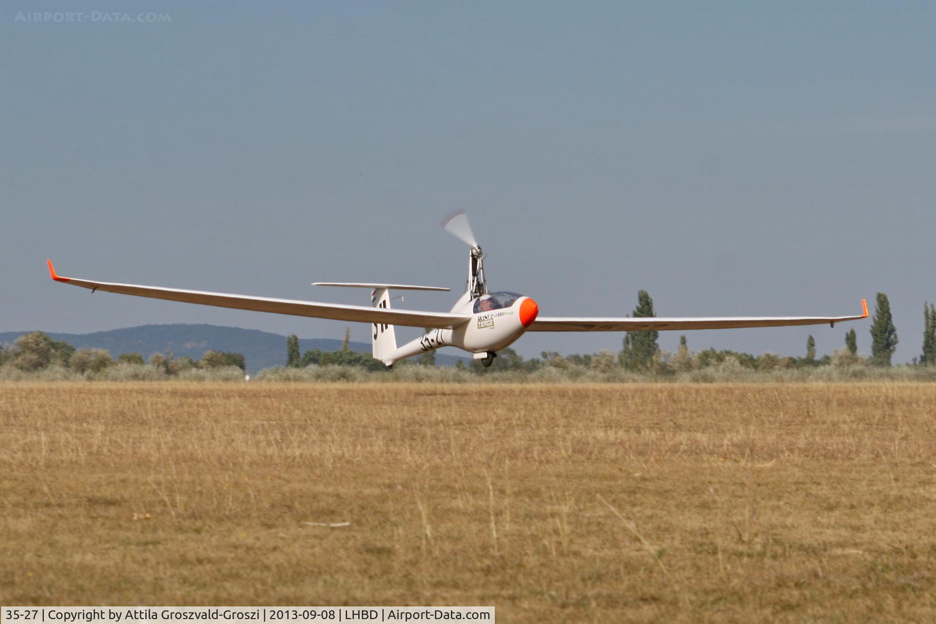 35-27, 2009 Alisport Silent 2 Targa C/N 2039, LHBD - Börgönd Airport, Hungary