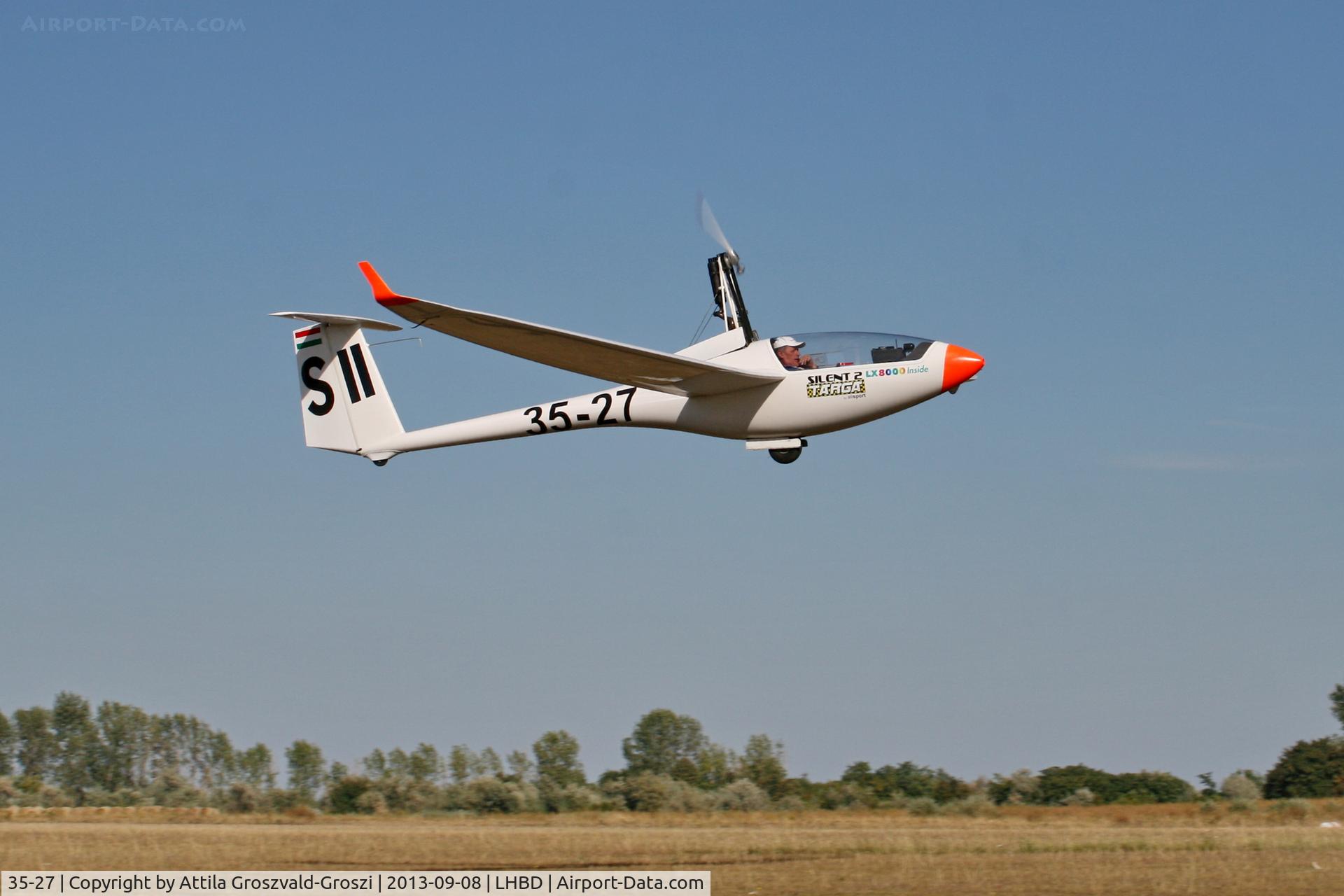 35-27, 2009 Alisport Silent 2 Targa C/N 2039, LHBD - Börgönd Airport, Hungary
