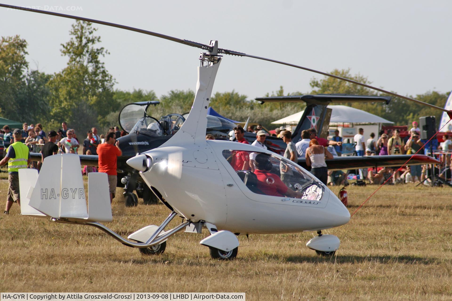 HA-GYR, 2013 AutoGyro Europe Calidus C/N C00256, LHBD - Börgönd Airport, Hungary