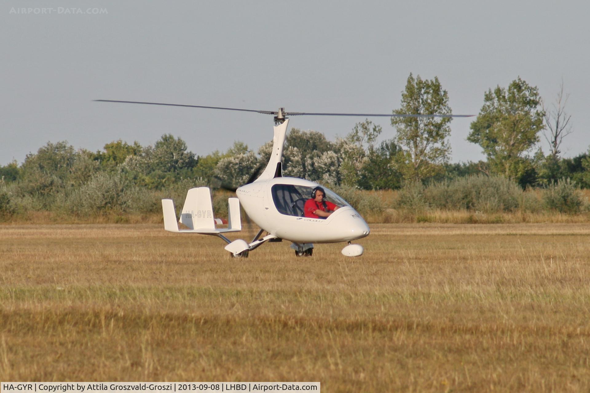 HA-GYR, 2013 AutoGyro Europe Calidus C/N C00256, LHBD - Börgönd Airport, Hungary