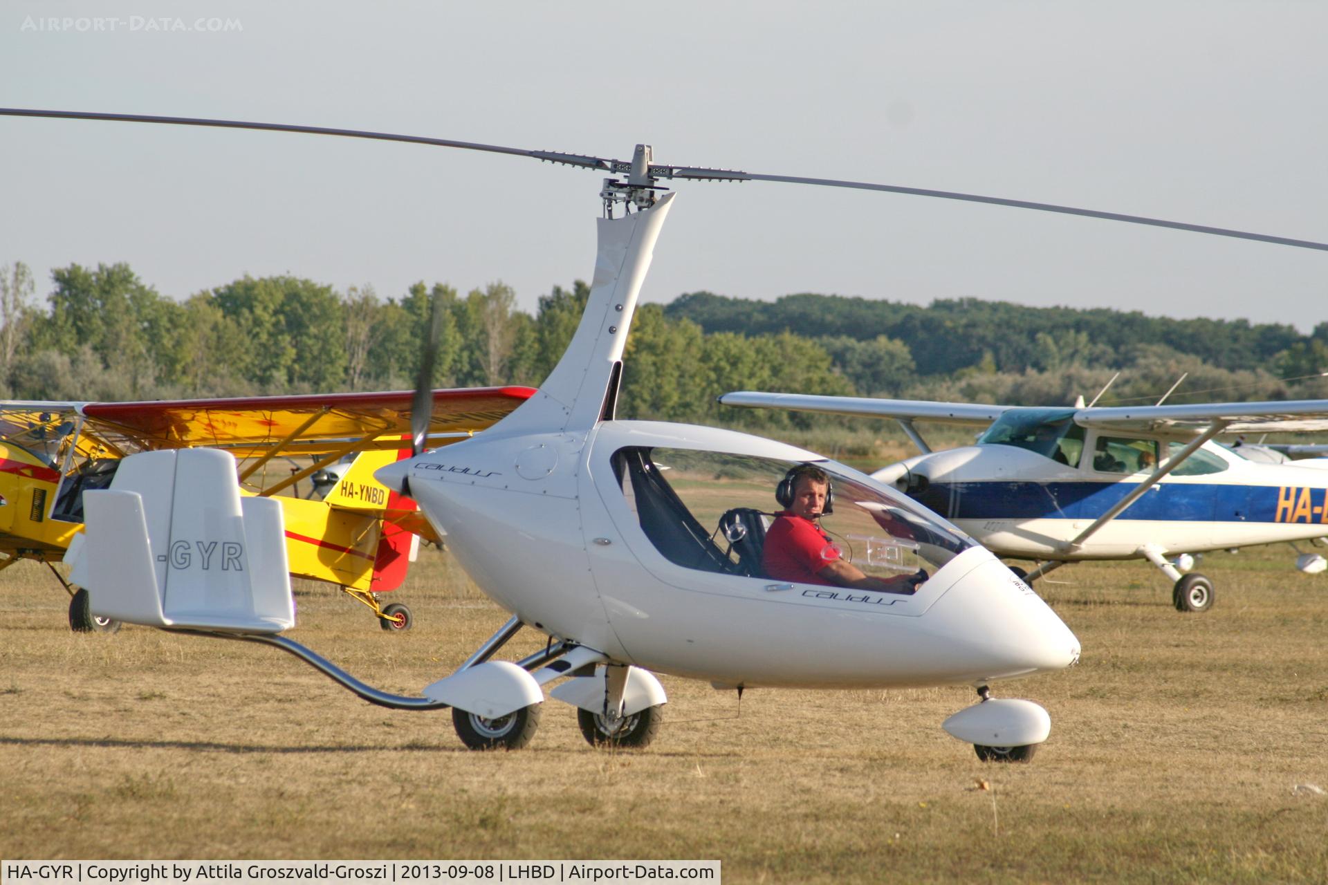 HA-GYR, 2013 AutoGyro Europe Calidus C/N C00256, LHBD - Börgönd Airport, Hungary
