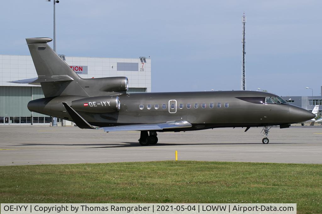 OE-IYY, 2005 Dassault Falcon 900DX C/N 603, Salzburg Jet Aviation Dassault Falcon 900DX