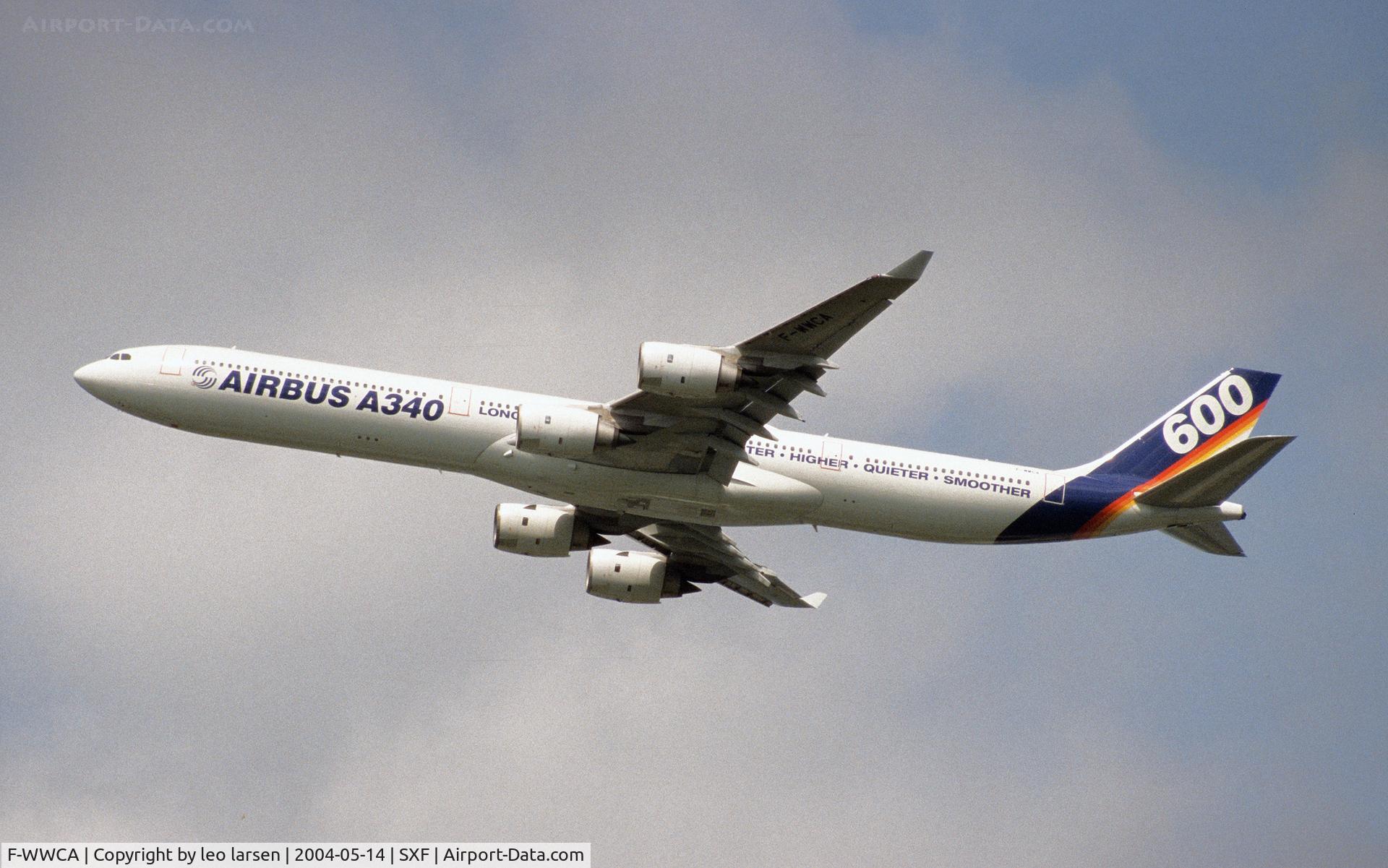 F-WWCA, 2001 Airbus A340-642 C/N 360, Berlin Air Show 14.5.2004