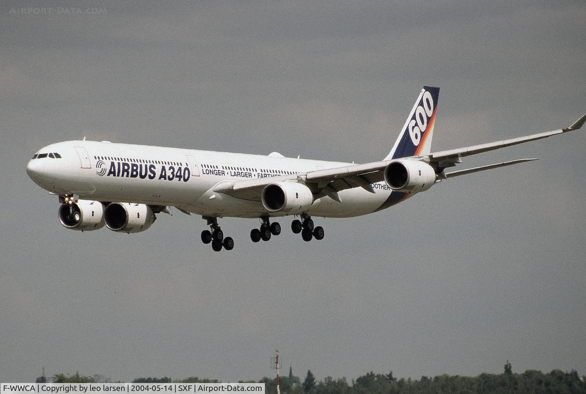 F-WWCA, 2001 Airbus A340-642 C/N 360, Berlin Air Show 14.5.2004