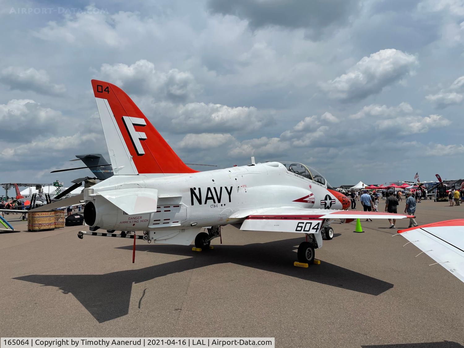 165064, McDonnell Douglas T-45C Goshawk C/N A068, McDonnell Douglas T-45C Goshawk, c/n: A068, BuNo 165064 , Sun n Fun 2021