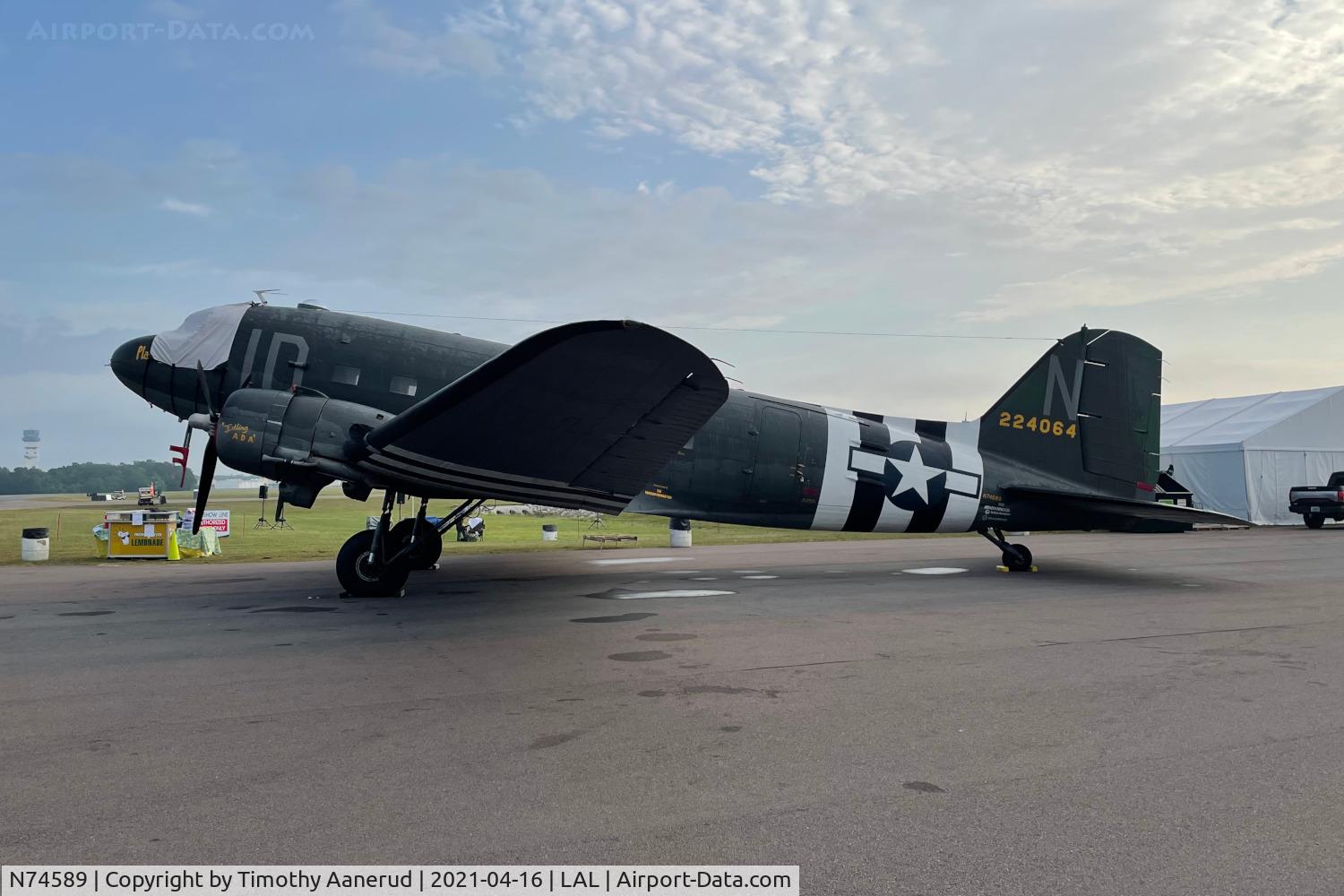 N74589, 1943 Douglas DC3C-S1C3G (C-47A) C/N 9926, 1943 Douglas DC3C-S1C3G (C-47A), c/n: 9926, Sun n Fun