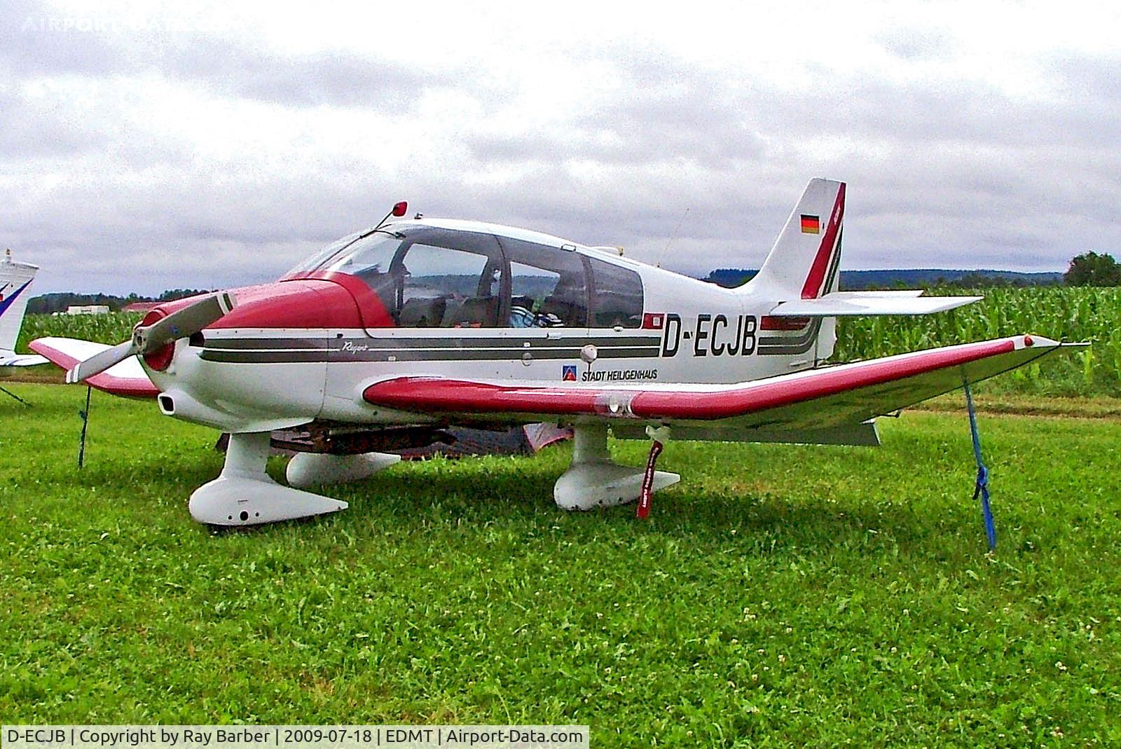 D-ECJB, Robin DR-400-180 Regent Regent C/N 2291, D-ECJB   Robin DR.400/180 Regent [2291] Tannheim~G 18/07/2009