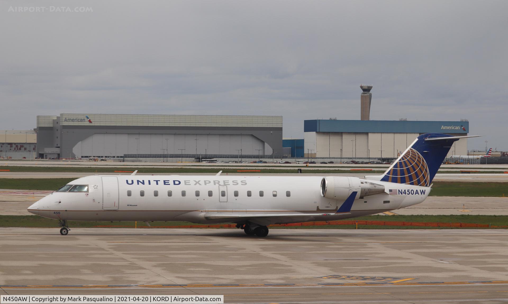 N450AW, 2003 Bombardier CRJ-200LR (CL-600-2B19) C/N 7823, CL-600-2B19