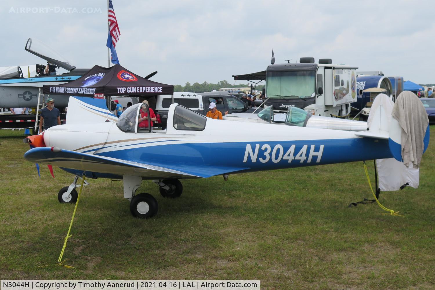 N3044H, 1946 Erco 415C Ercoupe C/N 3669, 1946 Erco 415C, c/n: 3669, Sun n Fun 2021