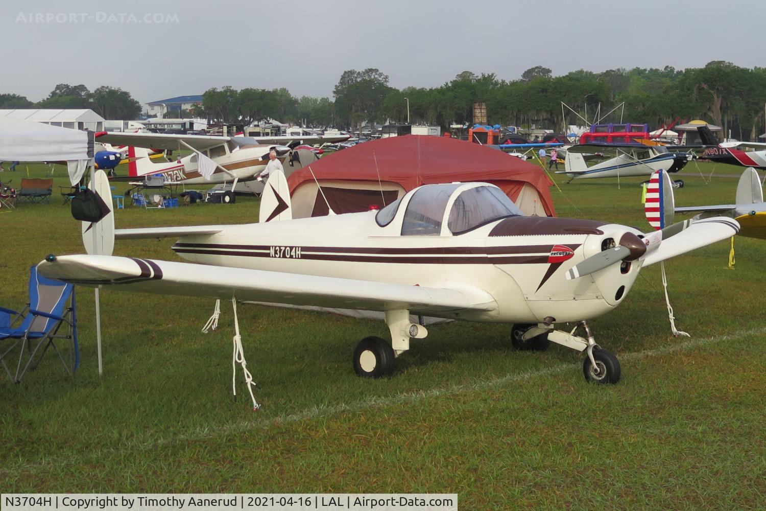 N3704H, 1946 Erco 415C Ercoupe C/N 4329, 1946 Ercoupe 415-C, c/n: 4329, Sun n Fun 2021