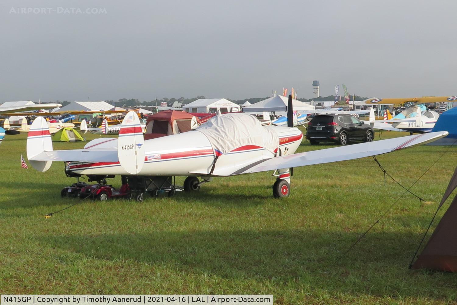 N415GP, 1946 Erco 415C Ercoupe C/N 667, 1946 Erco 415C, c/n: 667, Sun n Fun 2021