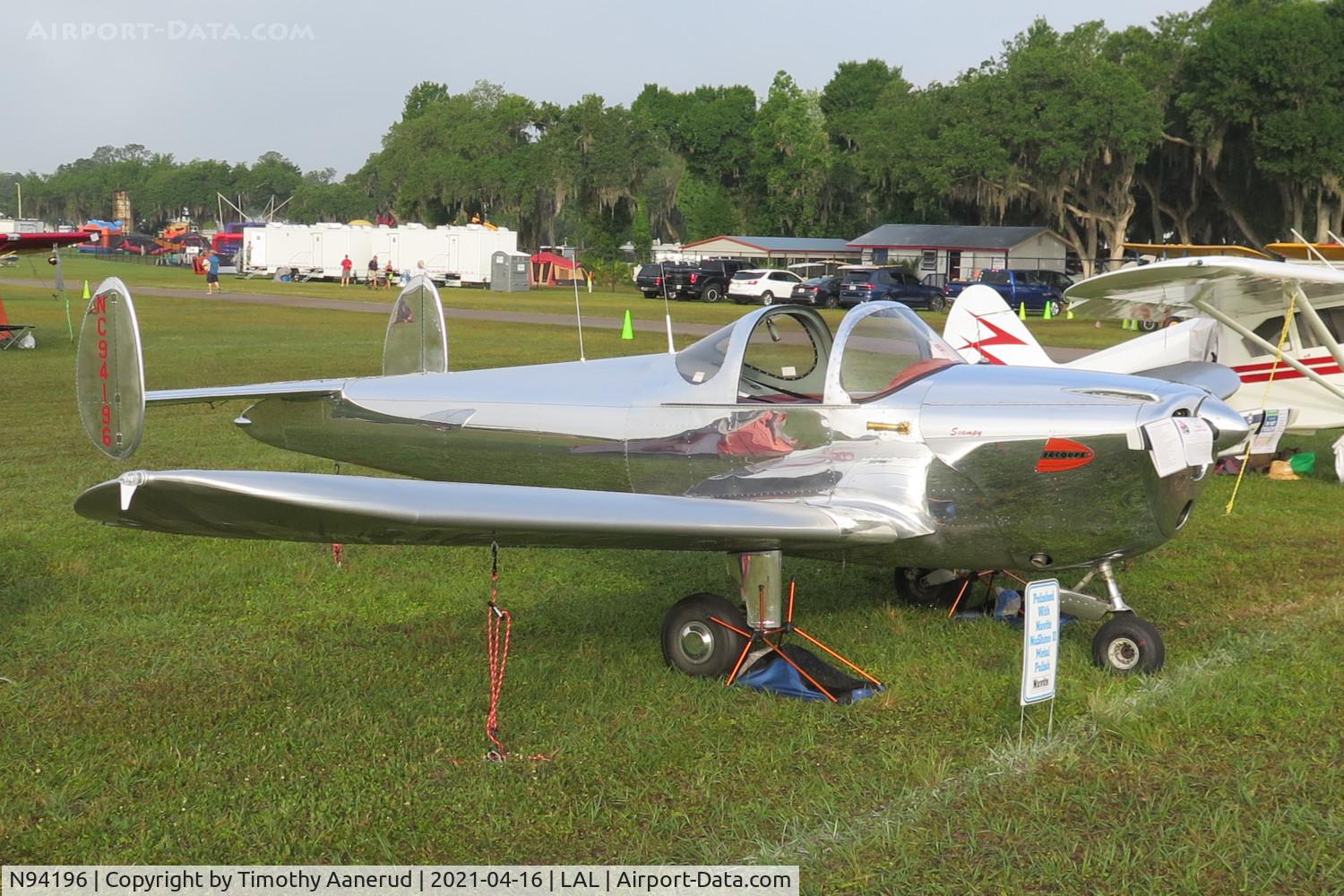 N94196, 1946 Erco 415D Ercoupe C/N 1519, 1946 Erco 415D, c/n: 1519, Sun n Fun 2021